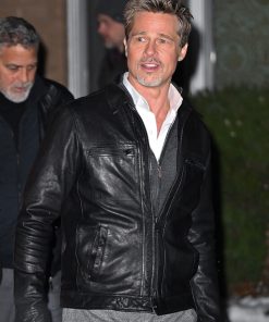 Brad Pitt Black Jacket