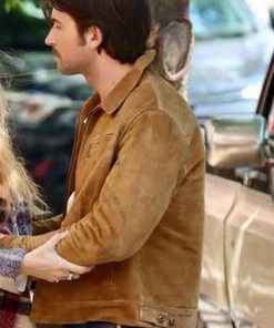 Brandon Sklenar Suede Jacket