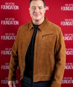 Brendan Fraser Suede Jacket