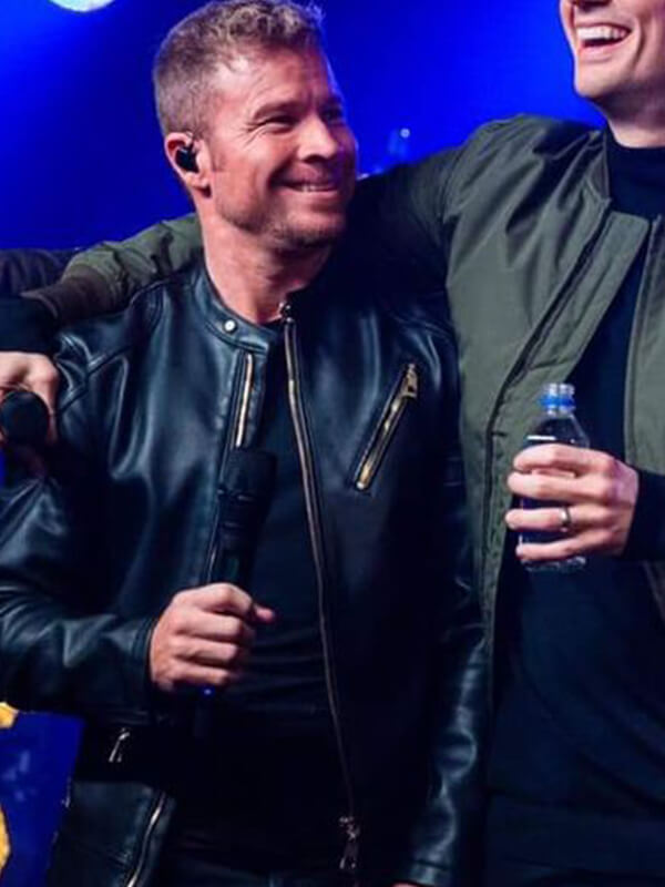 Brian Littrell Leather Jacket