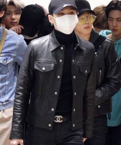 BTS Suga Black Jacket