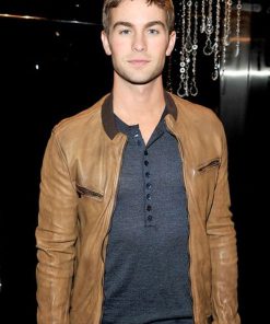 Chace Crawford Brown Jacket