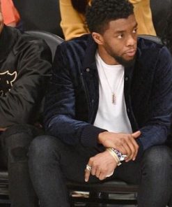 Chadwick Boseman Velvet Jacket