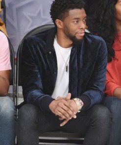 Chadwick Boseman Velvet Jacket