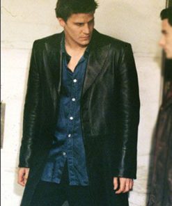 David Boreanaz Black Coat