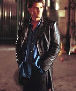 David Boreanaz Black Coat