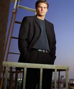 David Boreanaz Wool Blazer