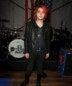 Gerard Black Leather Jacket