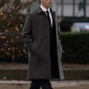 Jeremy Strong Wool Coat