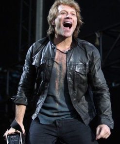 Jon Bon Jovi Buttoned Jacket