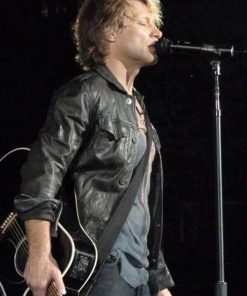 Jon Bon Jovi Buttoned Jacket