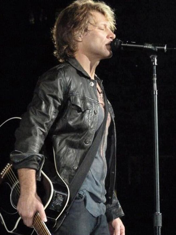 Jon Bon Jovi Buttoned Jacket