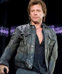 Jon Bon Jovi Buttoned Jacket