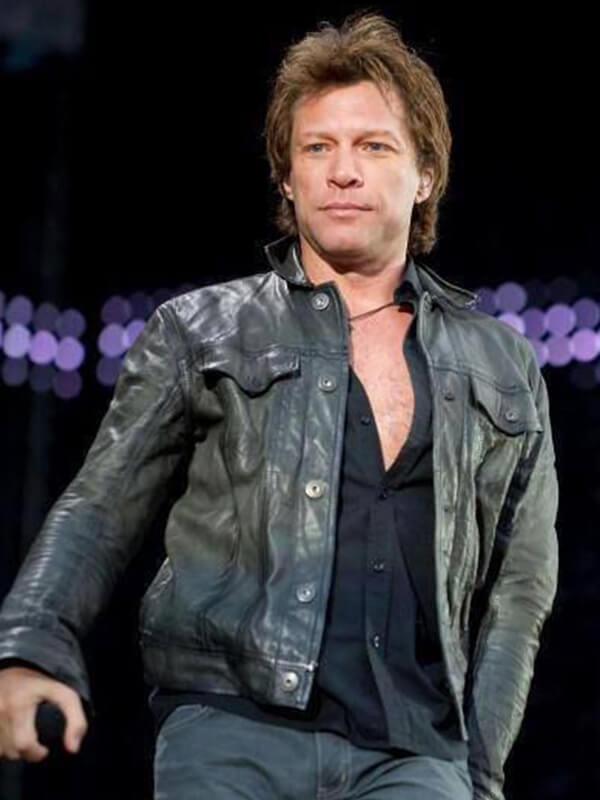 Jon Bon Jovi Buttoned Jacket