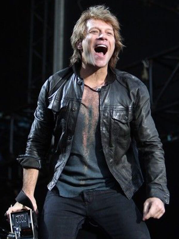 Jon Bon Jovi Buttoned Jacket