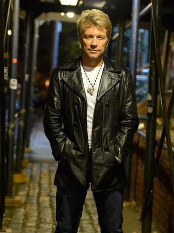 Jon Bon Jovi Black Coat