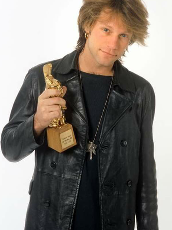 Jon Bon Jovi Black Coat