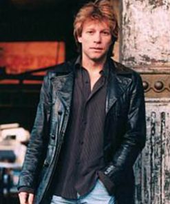 Jon Bon Jovi Black Coat