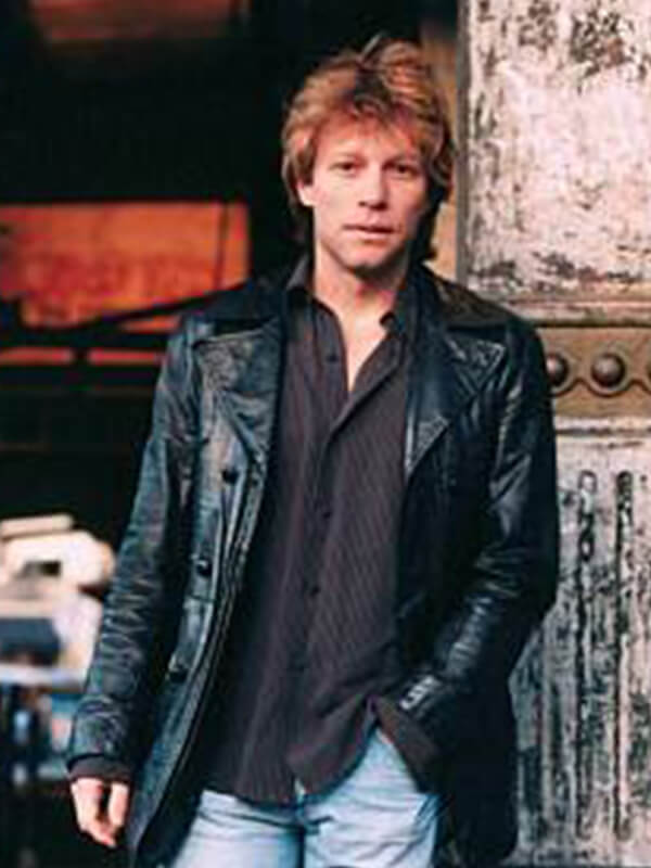 Jon Bon Jovi Black Coat