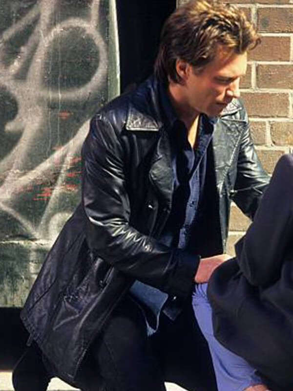Jon Bon Jovi Black Coat