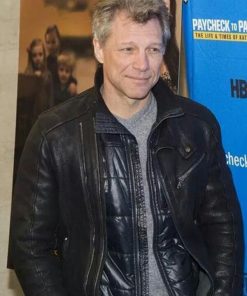 Jon Bon Jovi Leather Jacket