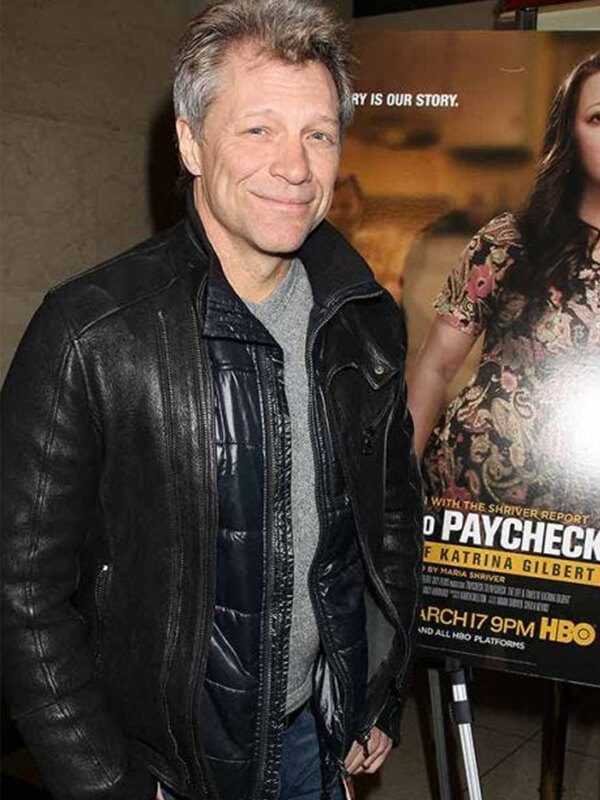 Jon Bon Jovi Leather Jacket