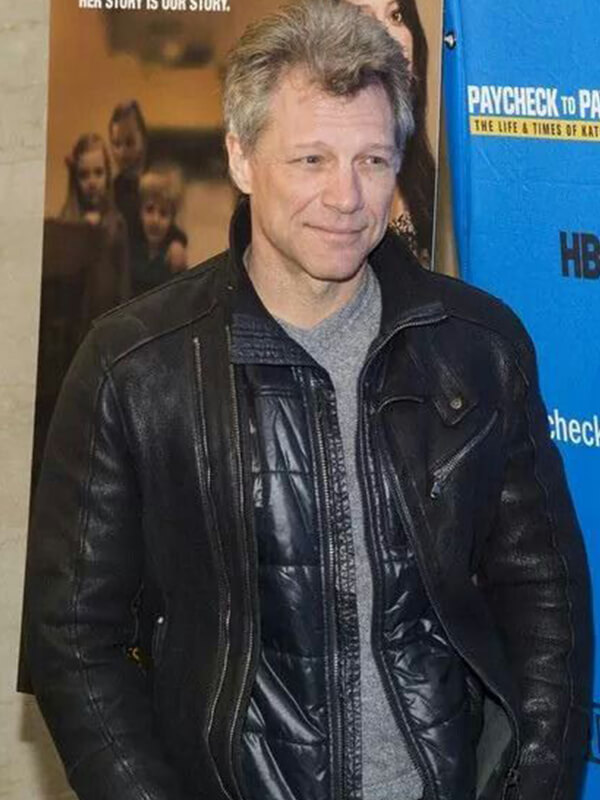 Jon Bon Jovi Leather Jacket