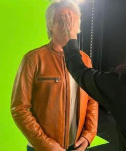 Jon Bon Jovi Brown Jacket