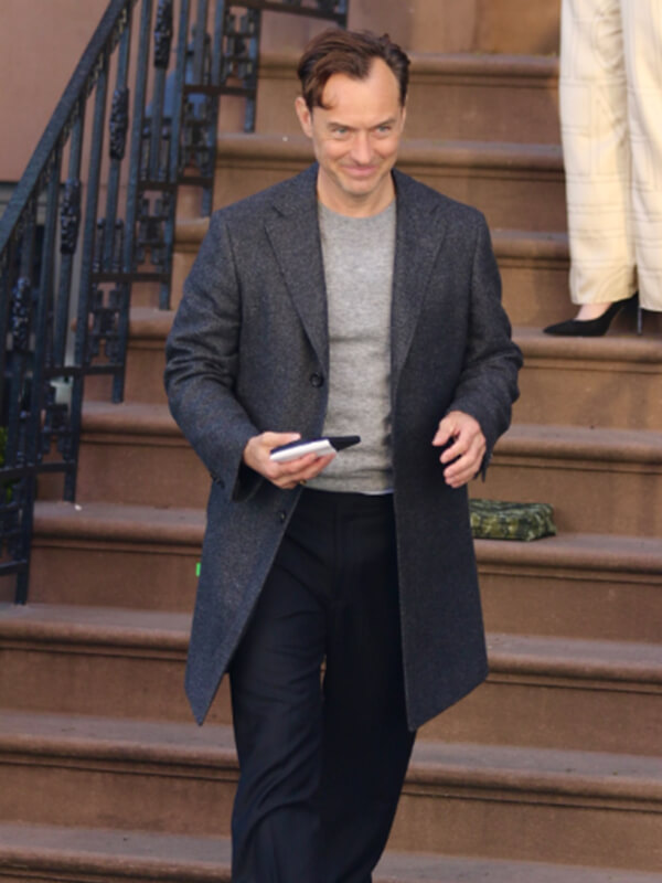 Jude Law Wool Coat