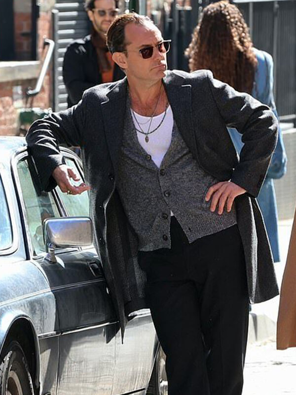 Jude Law Wool Coat