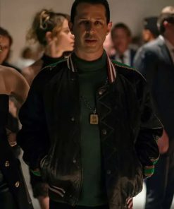 Jeremy Strong Black Jacket