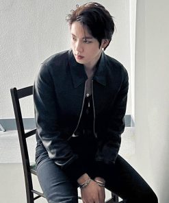 Kim Seok-Jin Black Jacket