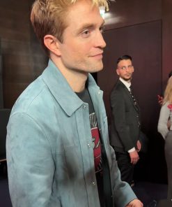 Robert Pattinson Suede Jacket