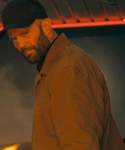 Jason Statham Brown Cotton Jacket
