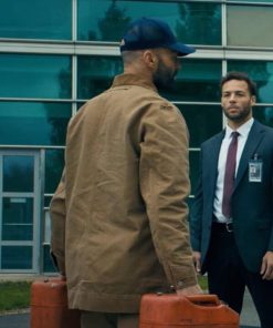 Jason Statham Brown Cotton Jacket