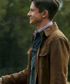 Topher Grace Suede Jacket