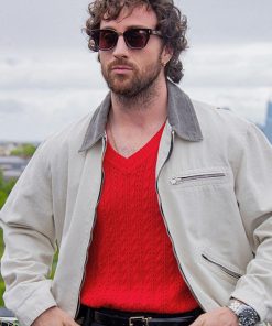 Aaron Taylor-Johnson Cotton Jacket