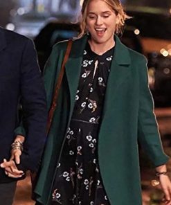 You Season 5 Guinevere Beck Green Wool Coat Shop now