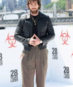 Aaron Taylor Black Jacket