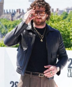 Aaron Taylor Black Jacket