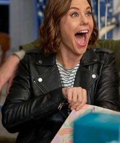 Ashley Williams Leather Jacket