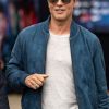 Brad Pitt Suede Jacket