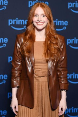 Bryce Dallas Leather Blazer