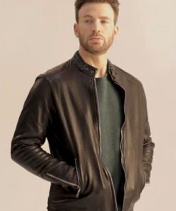 Chris Evan Black Jacket