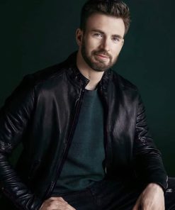 Chris Evan Black Jacket
