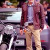 Chris Evans Brown Jacket