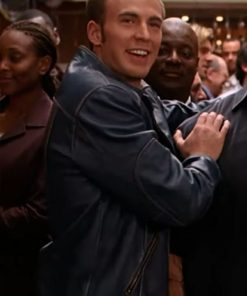 Chris Evans Faux Jacket
