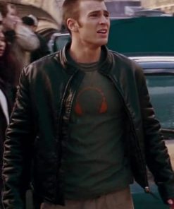 Chris Evans Black Jacket