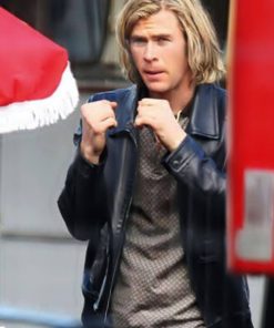 Chris Hemsworth Black Jacket