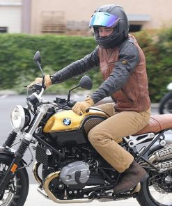 Chris Pine Biker Jacket